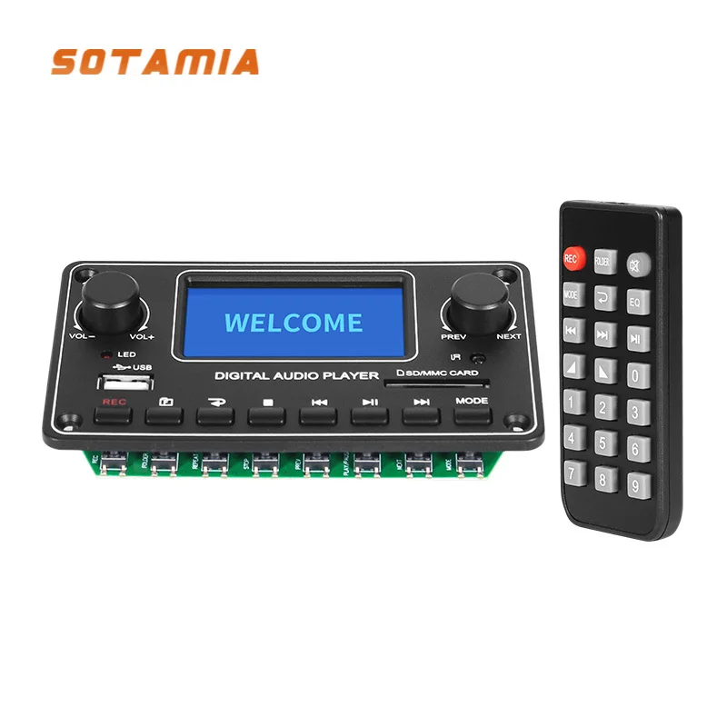 Audio Music To Lyrics - SOTAMIA Mp3 Decoding Board USB FLAC