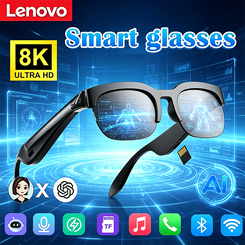 Audio Music Arabic - Lenovo BT Smart Audio Glasses Bone