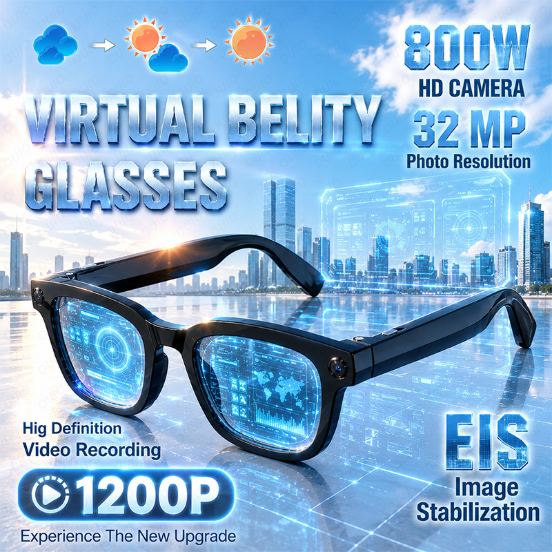 Audio Music Recognition - 2026 New EIS 800W Pixel Camera