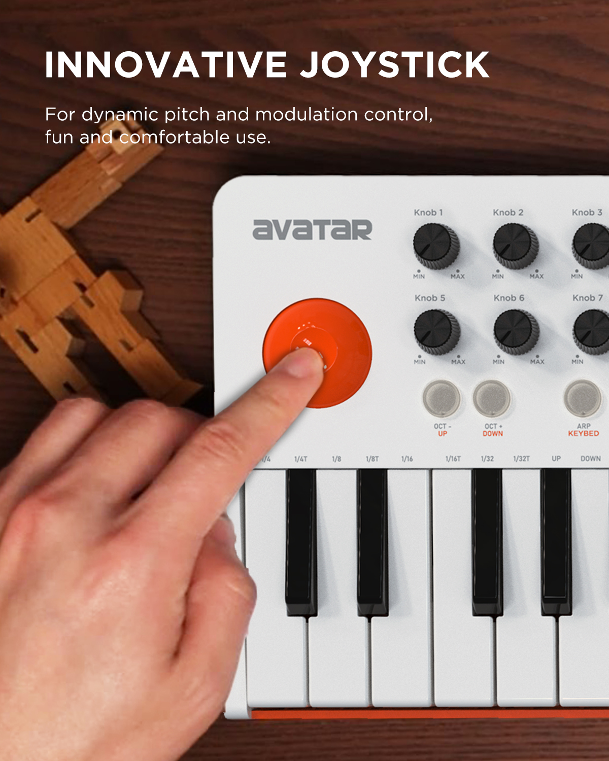 EMK-25 Wireless Midi Keyboard  - Midi Controller Pad のレビューと価格