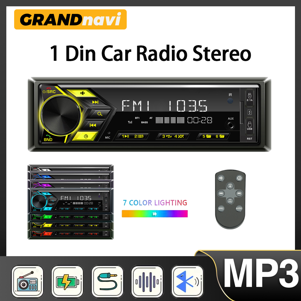 Car Radio 1din MP3 Player Digi - Audio Universal Music のレビューと価格