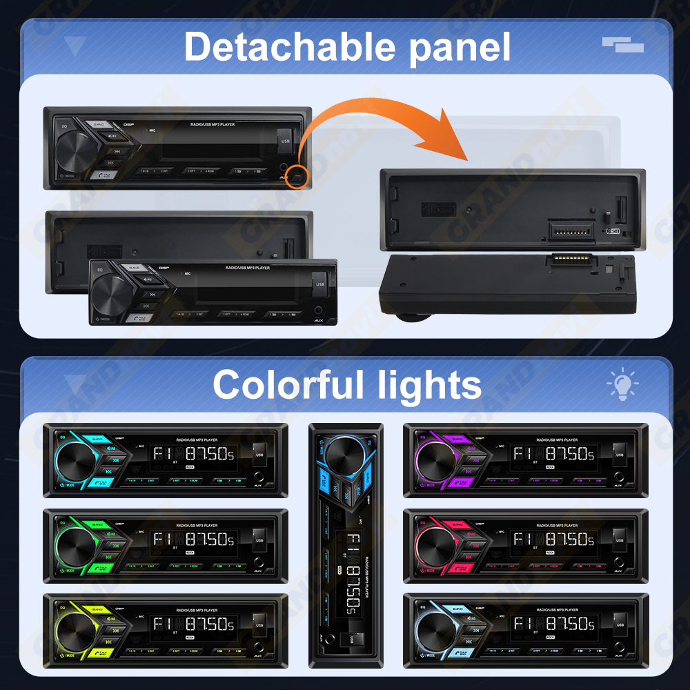 Car Radio 1din MP3 Player Digi - Audio Universal Music のレビューと価格