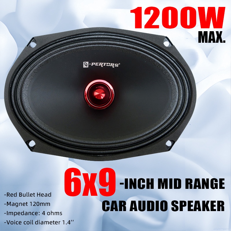 1PC 6x9 Inch Car Speakers 1200 - Audio Universal Music のレビューと価格