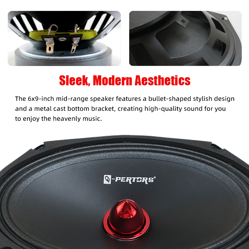 1PC 6x9 Inch Car Speakers 1200 - Audio Universal Music のレビューと価格