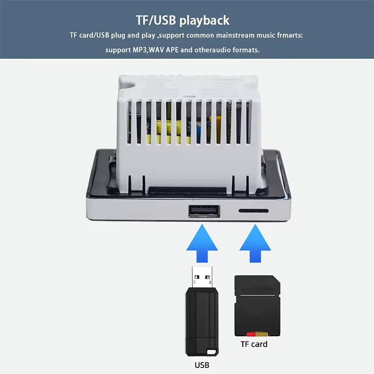 Home Bluetooth Wall Amplifier  - Audio Music For Background のレビューと価格