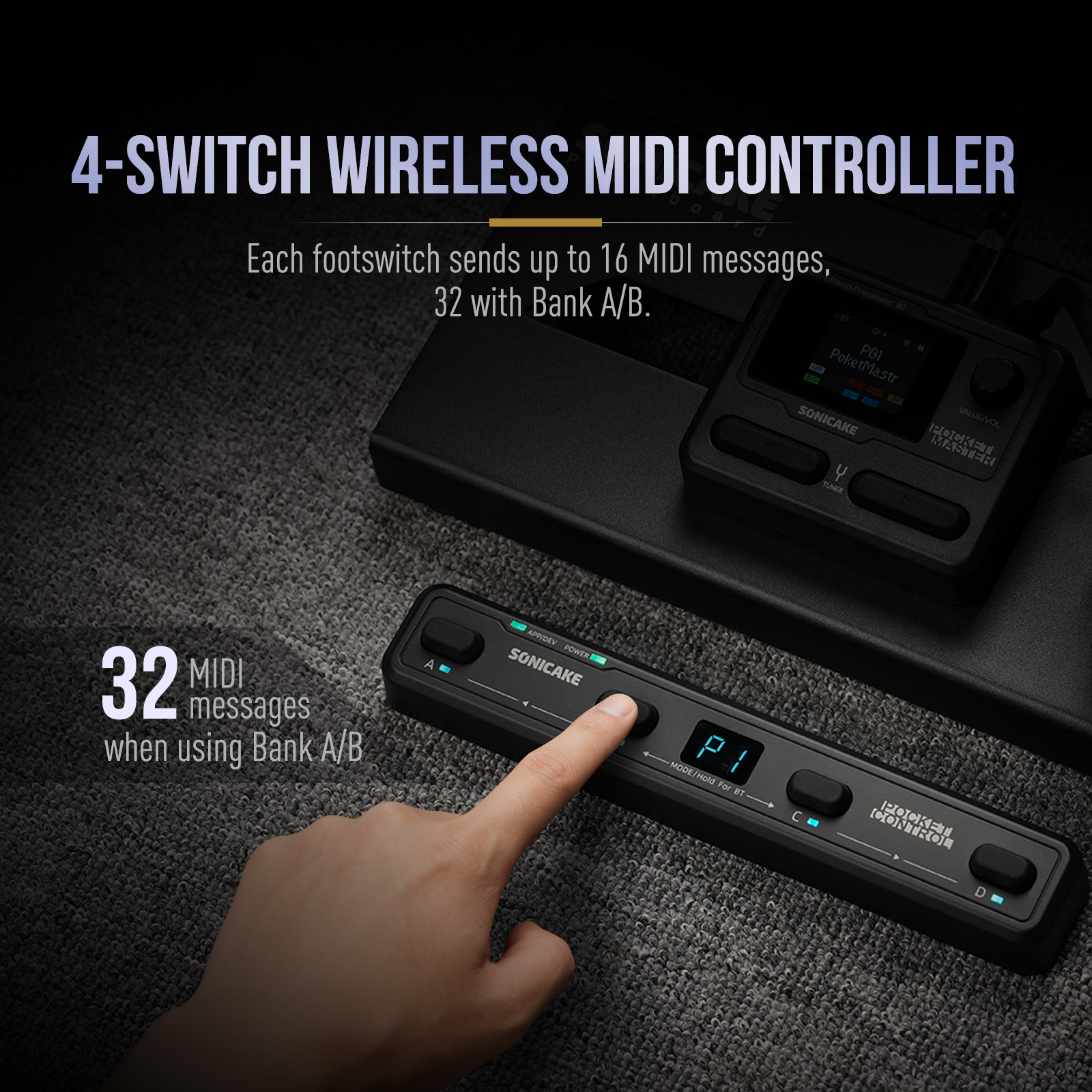 SONICAKE Local Pocket Control  - Midi Controller Pad のレビューと価格
