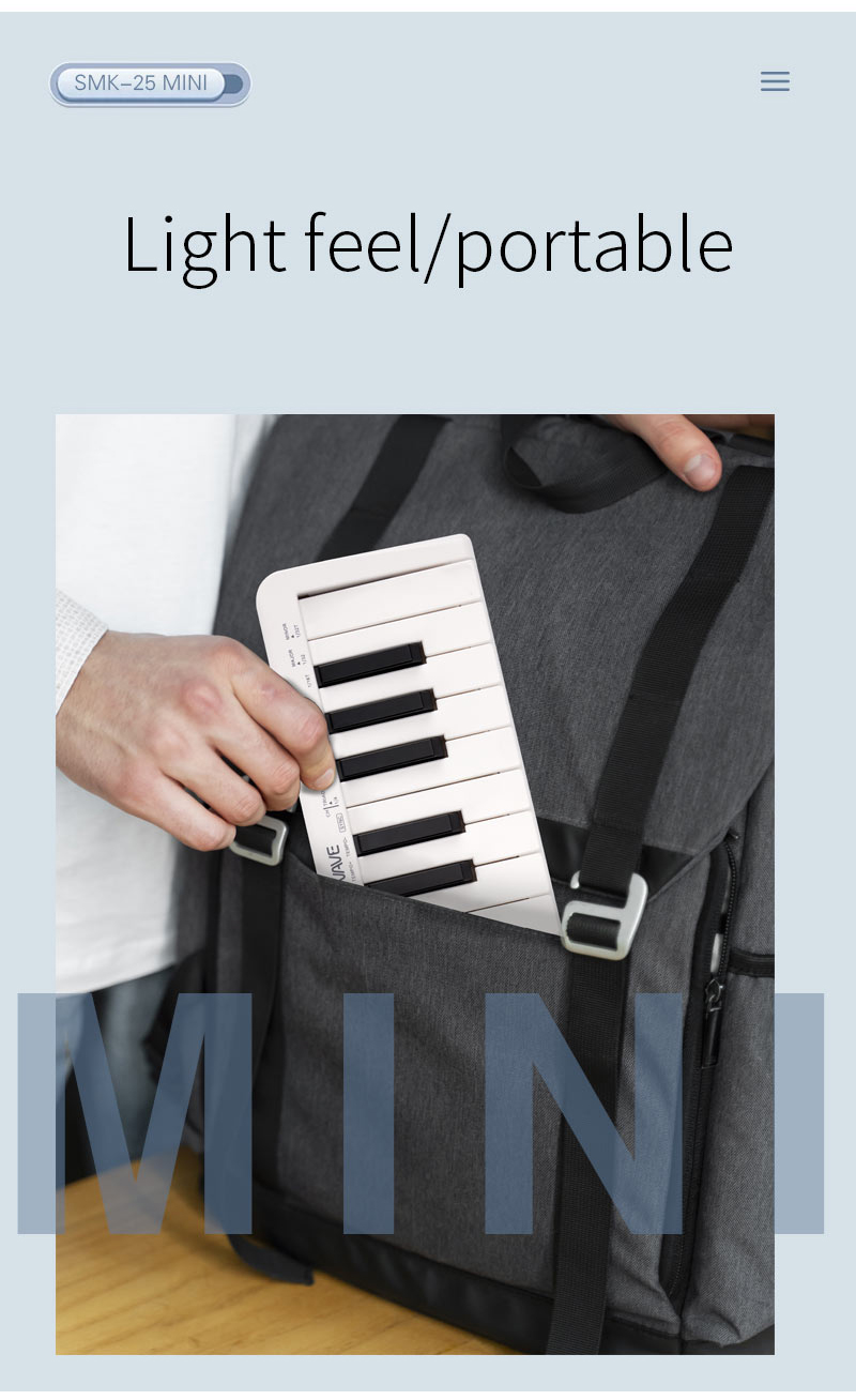 M-VAVE-Mini Teclado MIDI Recar - Midi Controller Pad のレビューと価格