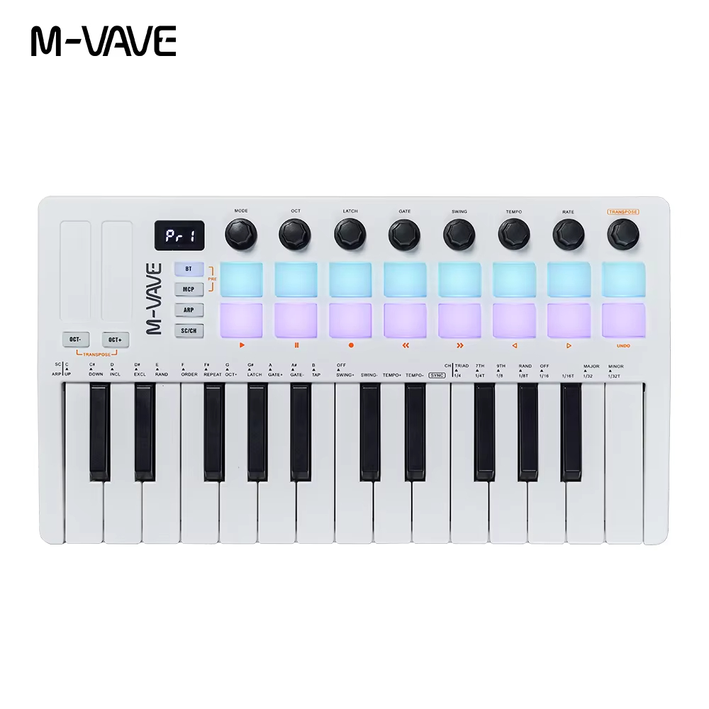 M-VAVE SMK-25 II MIDI Controll - Midi Controller Pad のレビューと価格