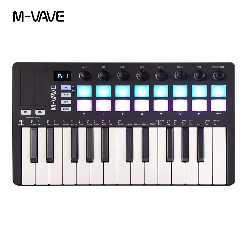 M-VAVE SMK-25 II MIDI Controll - Midi Controller Pad のレビューと価格