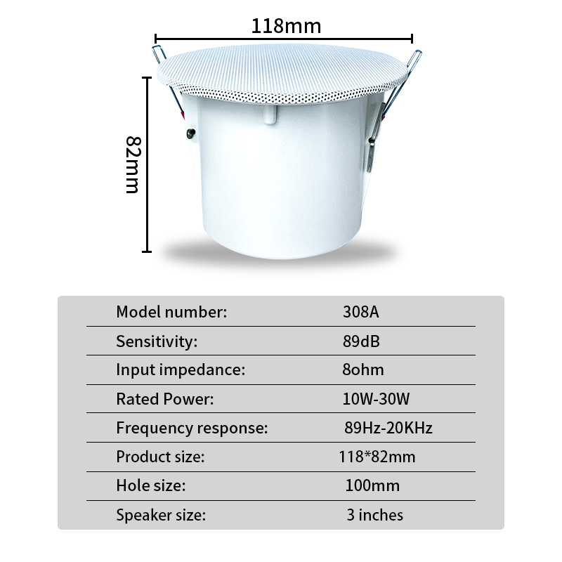 3 inch 8Ohm Surround Sound Spe - Audio Music For Background のレビューと価格