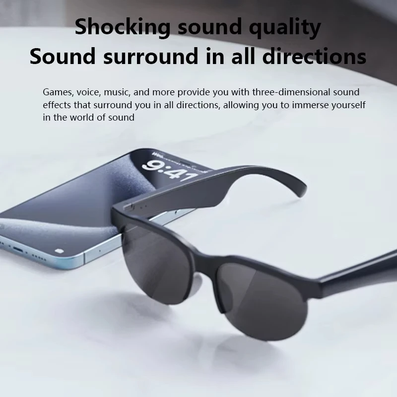 Lenovo BT Smart Audio Glasses  - Audio Music Arabic のレビューと価格