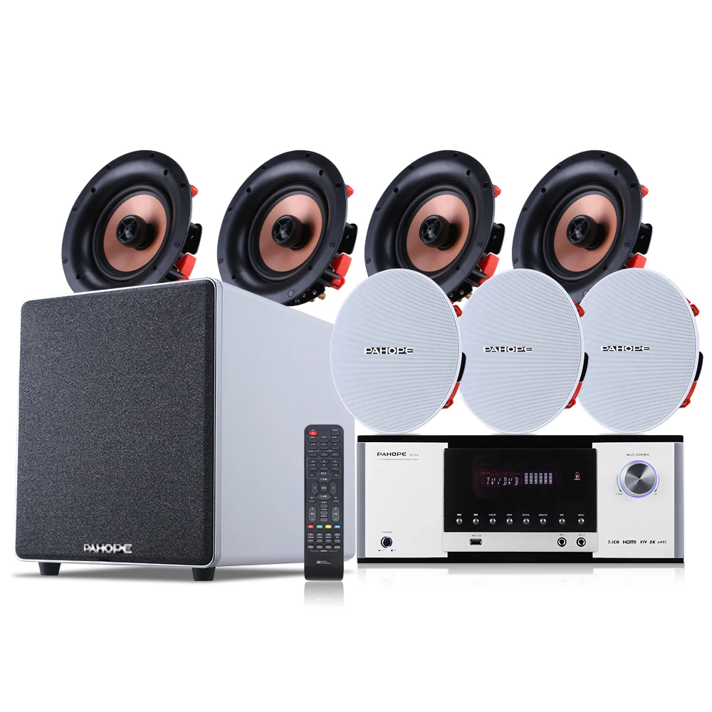 7.1 Home Theater Ceiling Speak - Audio Music For Background のレビューと価格