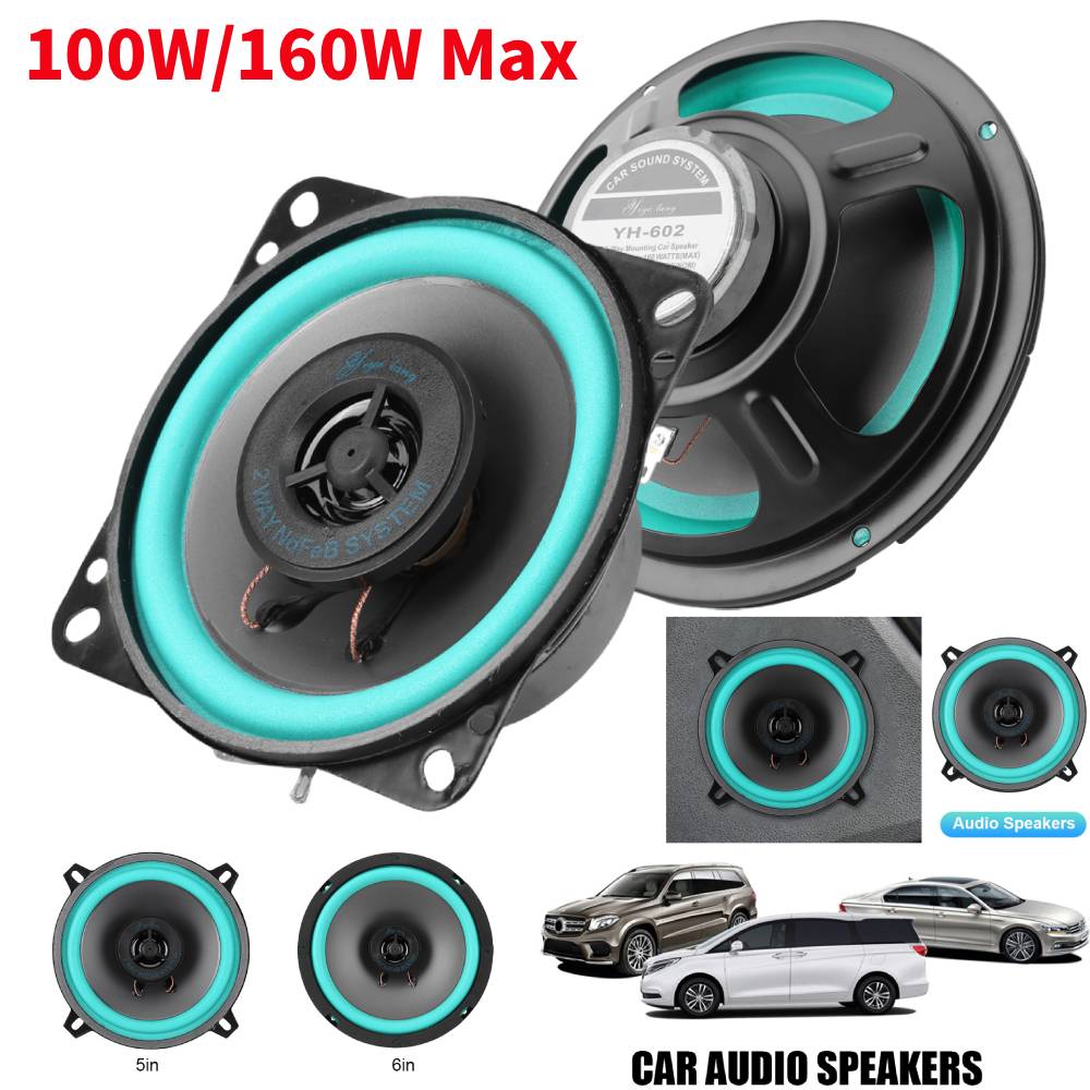 4/5/6 Inch Car Speakers 100W/1 - Audio Universal Music のレビューと価格