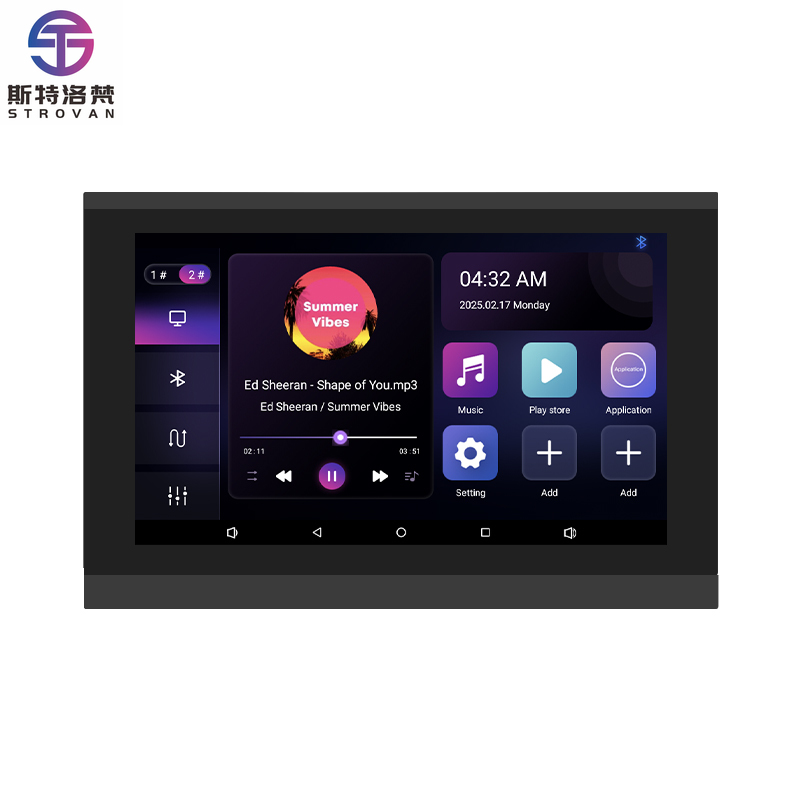 7 Inch Touch Screen 2 Zone Sma - Audio Music For Background のレビューと価格