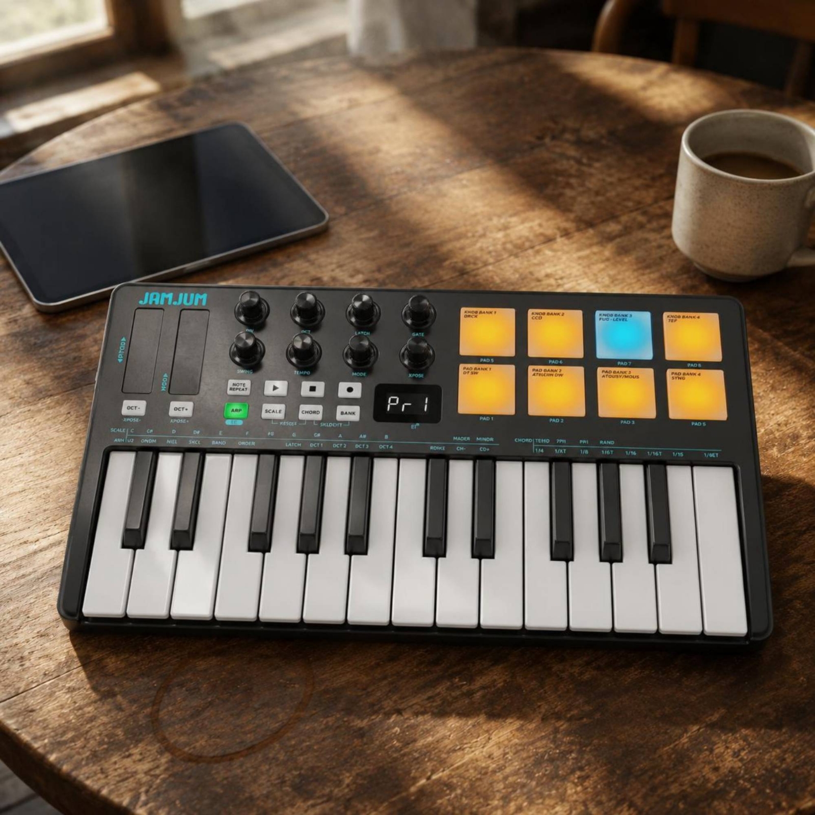 25-Key Keyboard Controller Bui - Midi Controller Pad のレビューと価格