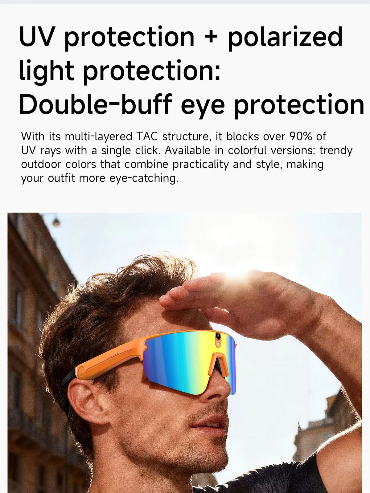 L805 AI Smart Glasses With 800 - Audio Music Bluetooth のレビューと価格