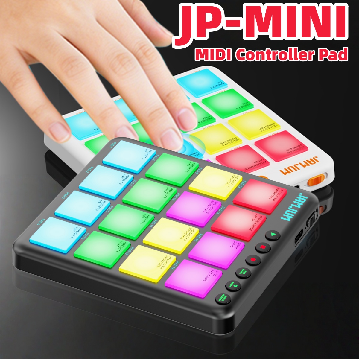 JAMJUM JP-MINI Wireless MIDI P - Midi Controller Pad のレビューと価格