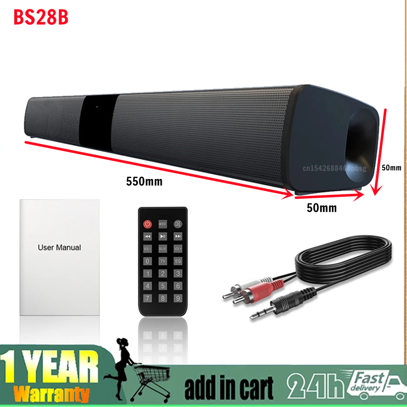 40W Wireless Bluetooth Soundba - Audio Music Visualizer Free のレビューと価格