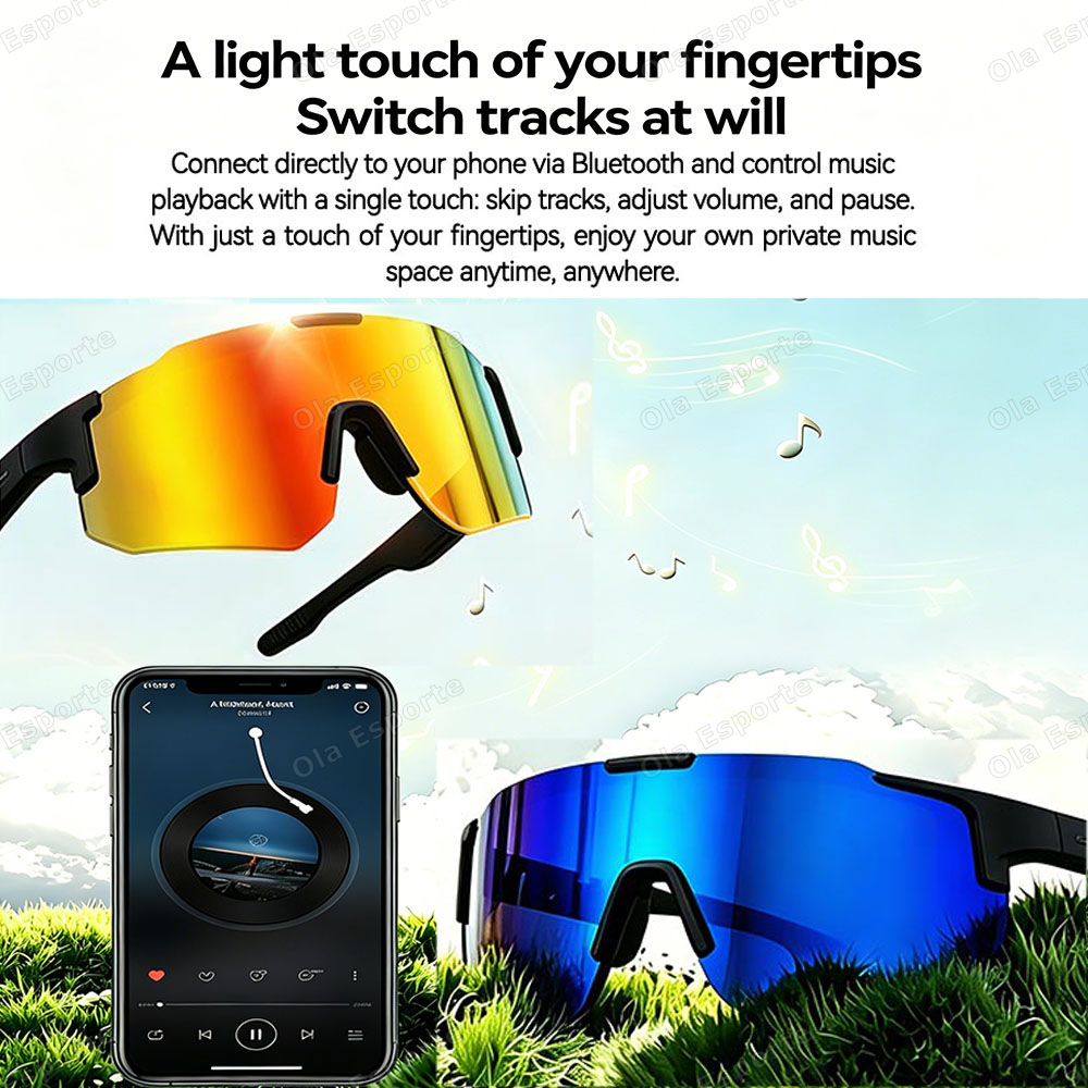 Cycling Smart Glasses Camera B - Audio Music Bluetooth のレビューと価格