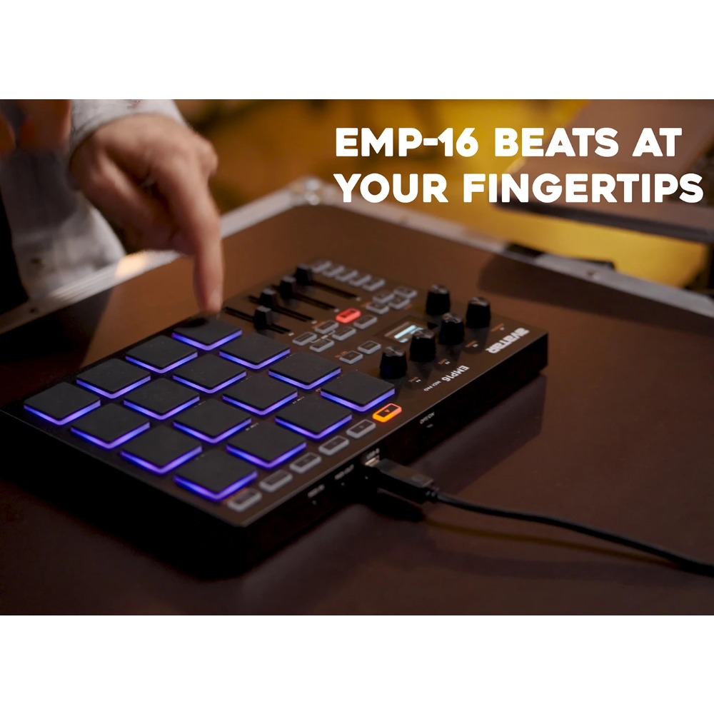 EMP16 MIDI Pad Controller Beat - Midi Controller Pad のレビューと価格