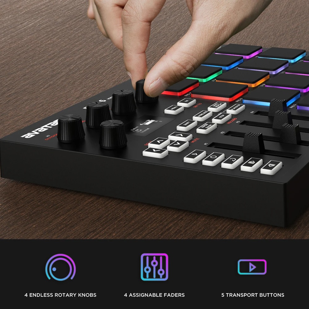 EMP16 MIDI Pad Controller Beat - Midi Controller Pad のレビューと価格