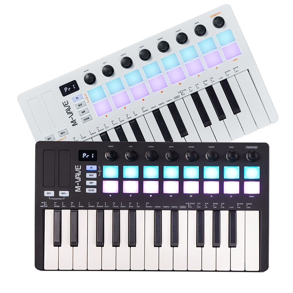 M-VAVE SMK-25 II 25 Key MIDI C - Midi Controller Pad のレビューと価格