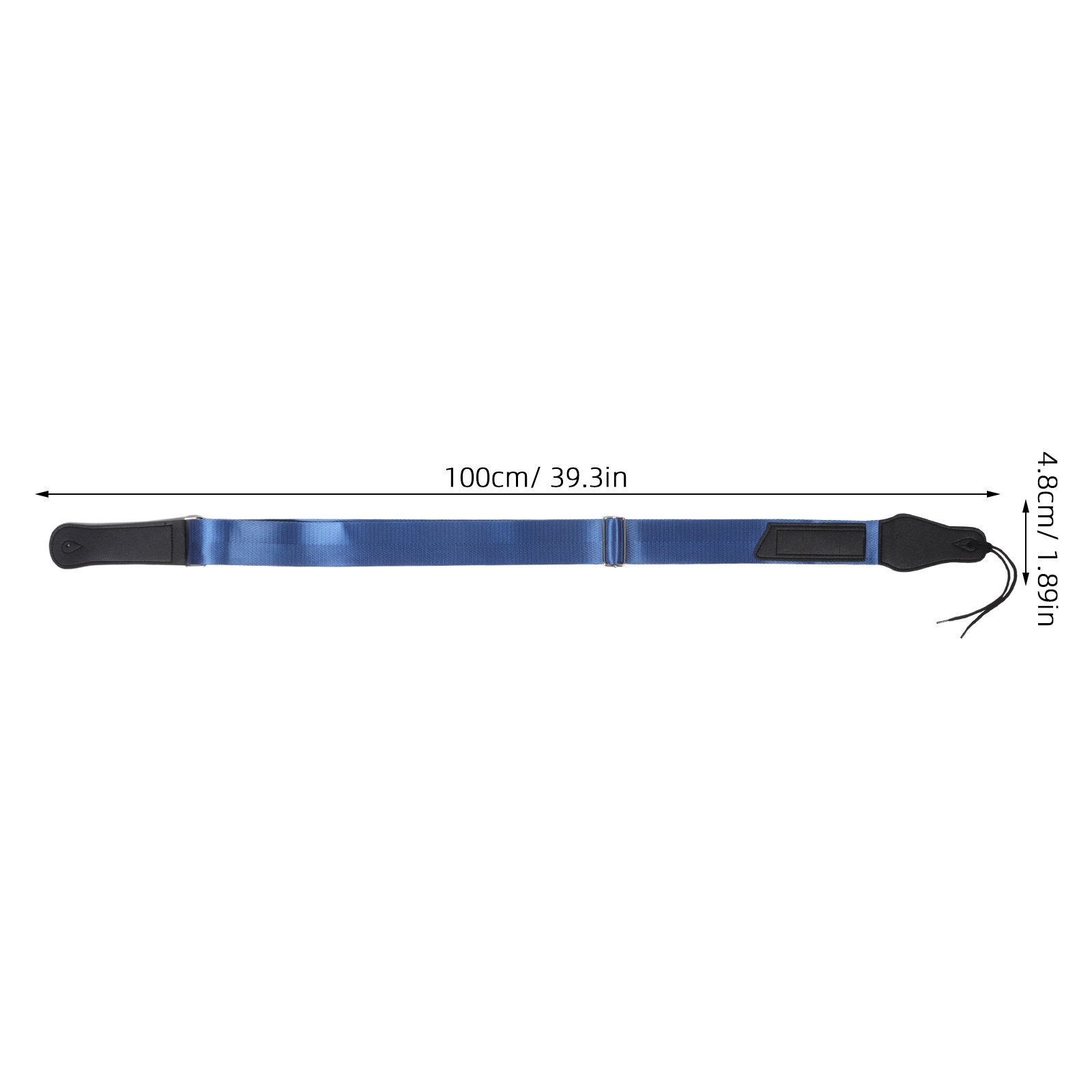 3Pcs Blue Adjustable PU Electr - Guitar Strap Padded のレビューと価格