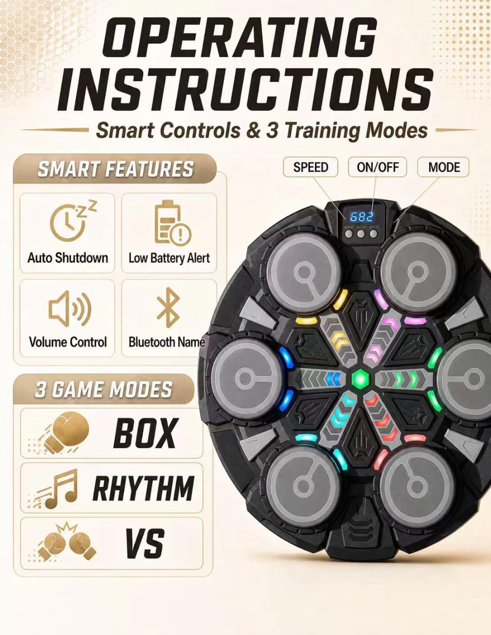 Music Boxing Machine for Kids  - Audio Music Bluetooth のレビューと価格