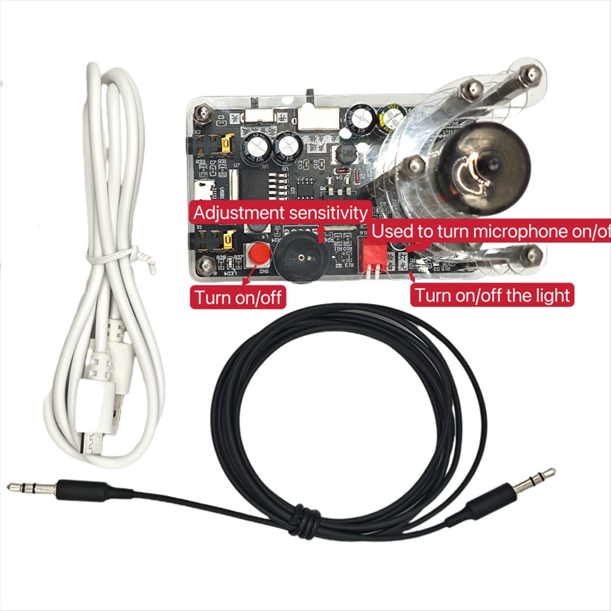 DTC5 New USB 5V Music Spectrum - Audio Music In Youtube のレビューと価格