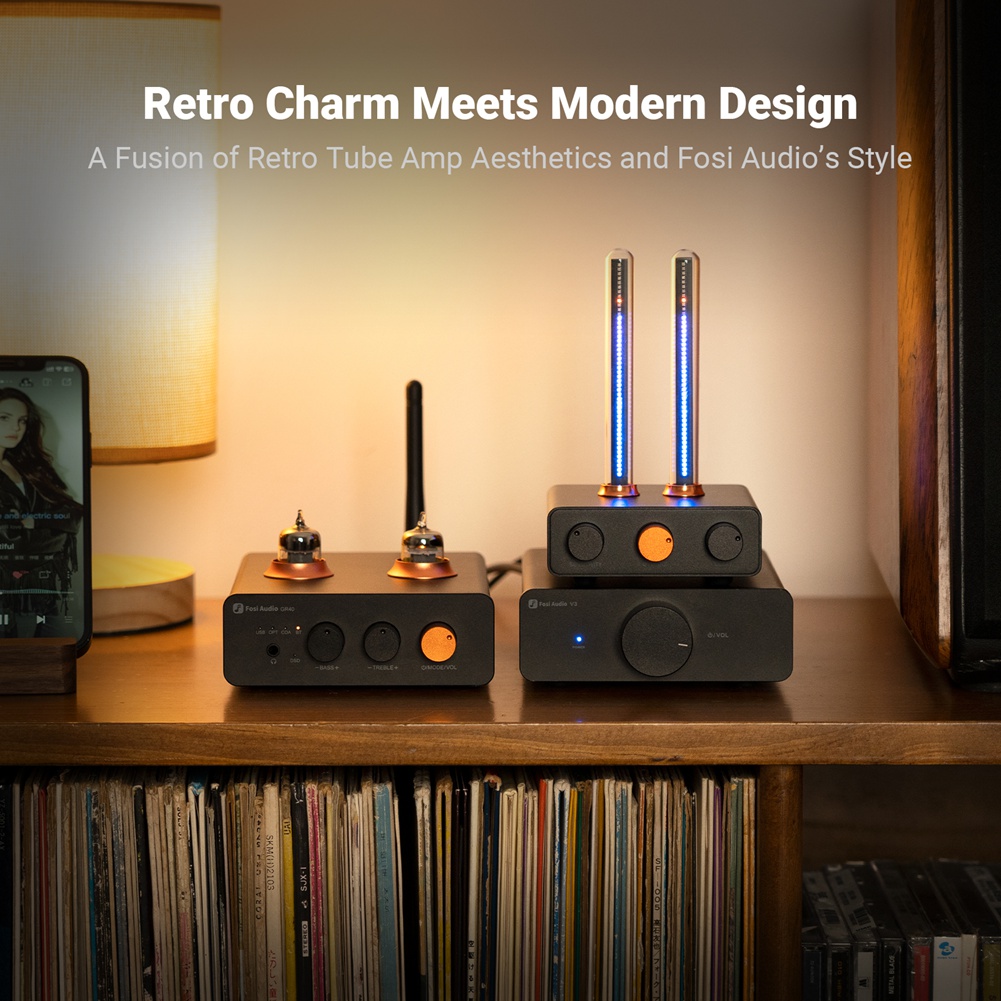 Fosi Audio RGB LED Rhythm Ambi - Audio Music Visualizer Free のレビューと価格