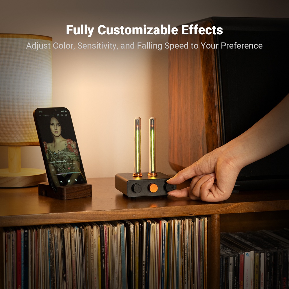 Fosi Audio RGB LED Rhythm Ambi - Audio Music Visualizer Free のレビューと価格