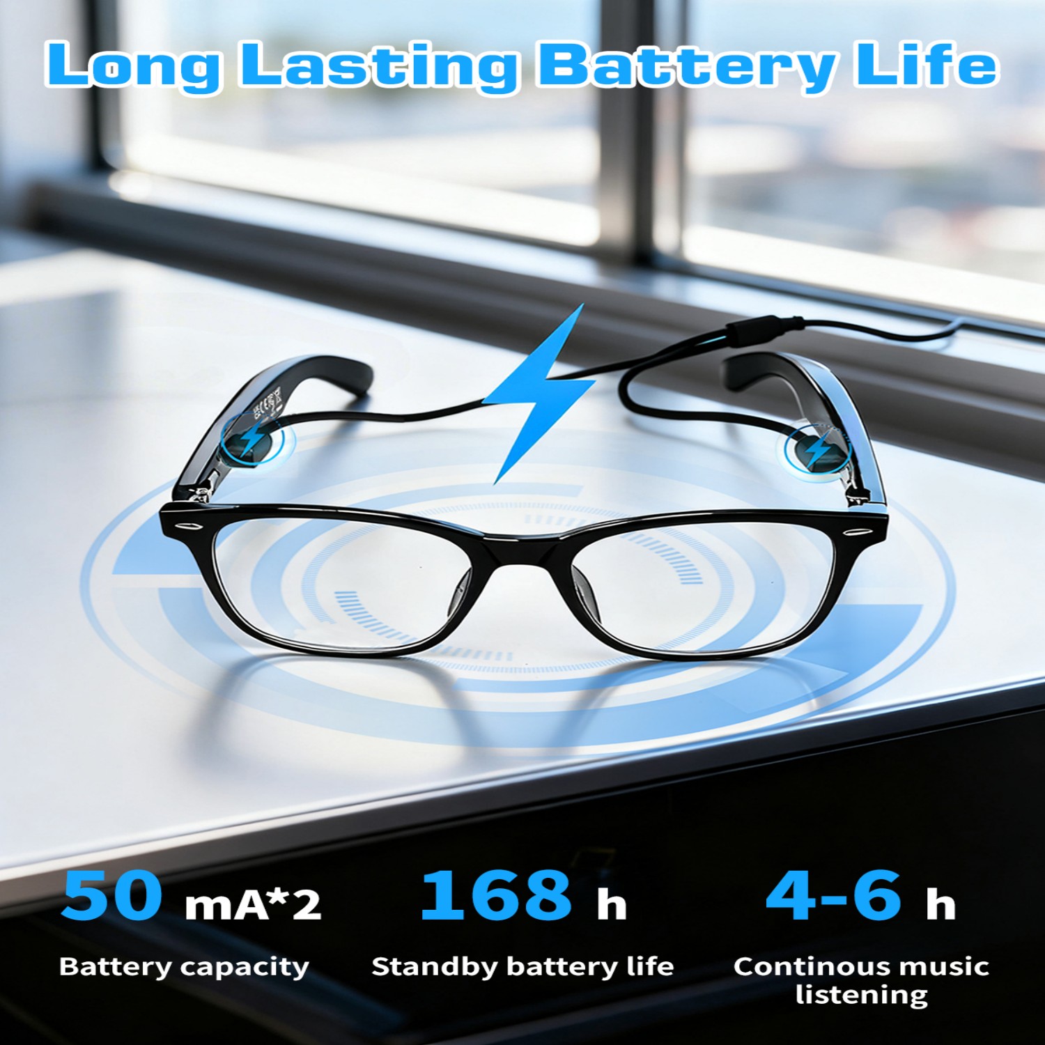 GT35 Smart Glasses with AI Tra - Audio With Music Ai のレビューと価格