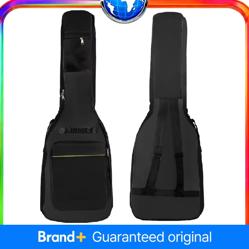 Black Electric Guitar Gig Bag  - Guitar Strap Padded のレビューと価格