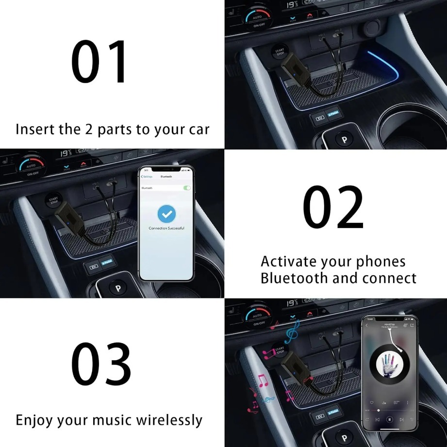 Bluetooth Audio Adapter Aux 3. - Audio Universal Music のレビューと価格