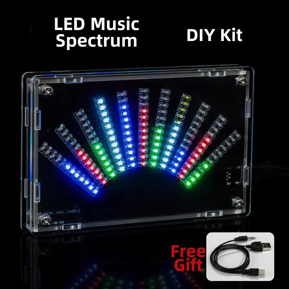 DIY LED Music Spectrum Display - Audio Music Visualizer Free のレビューと価格