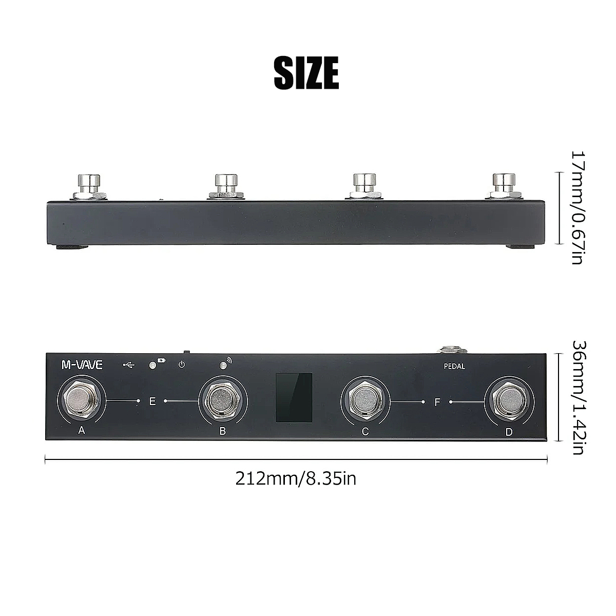 M-VAVE Chocolate Bluetooth MID - Midi Controller Pad のレビューと価格