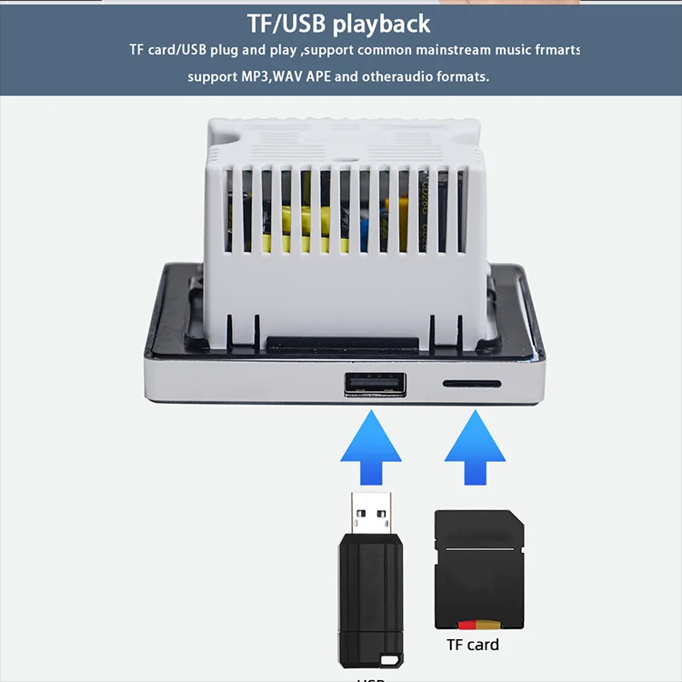 Bluetooth Wall Amplifier Home  - Audio Music For Background のレビューと価格