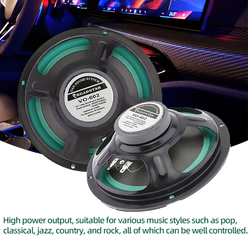1PC 160W 6.5 Inch Car Coaxial  - Audio Universal Music のレビューと価格