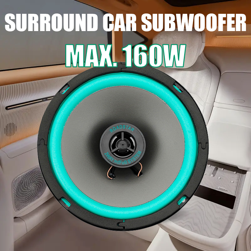 1PC 160W 6.5 Inch Car Coaxial  - Audio Universal Music のレビューと価格