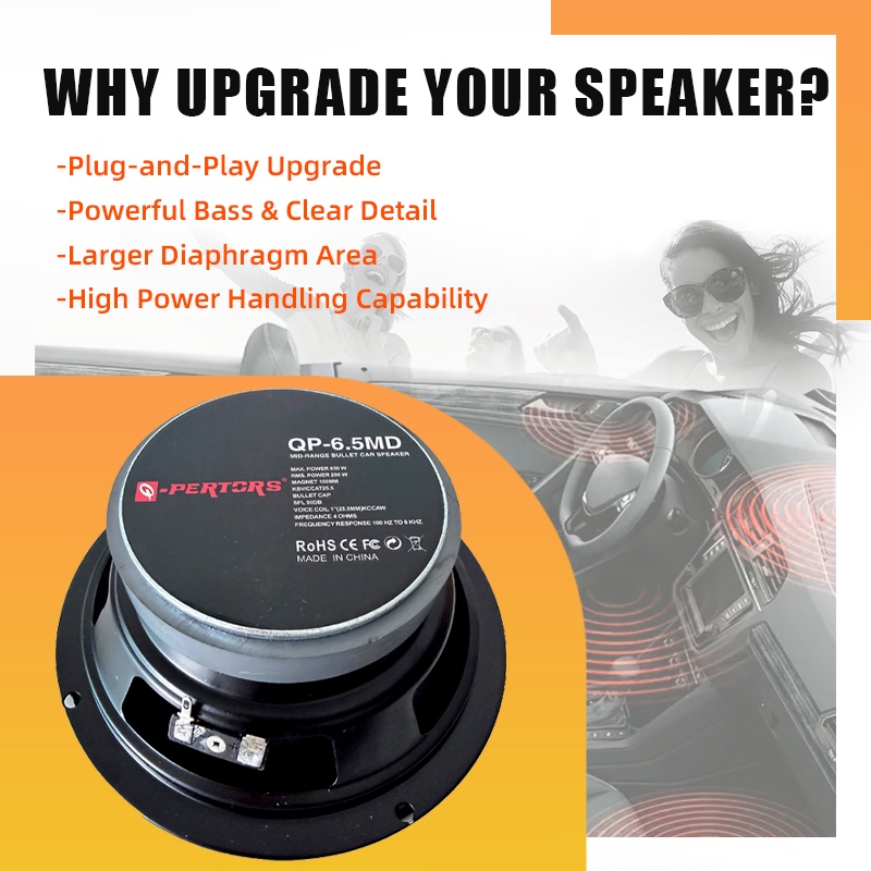 6.5Inch Universal Car Speaker  - Audio Universal Music のレビューと価格