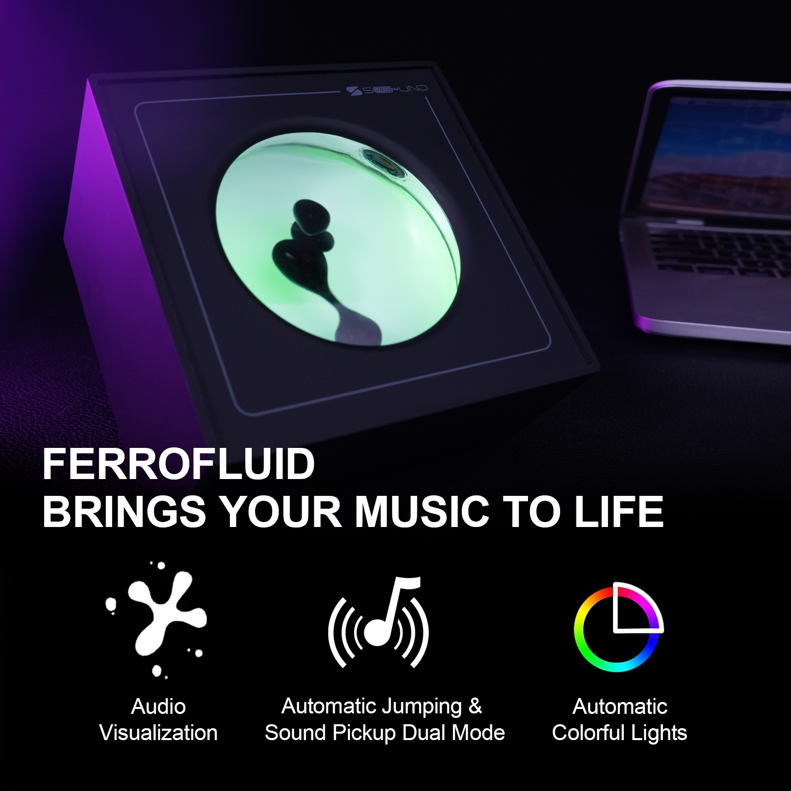 Ferrofluid Audio Visualizer,Fe - Audio Music Visualizer Free のレビューと価格