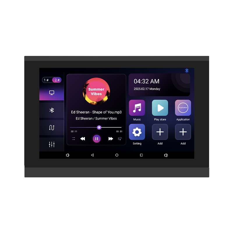 7 Inch Touch Screen 2 Zone Sma - Audio Music For Background のレビューと価格