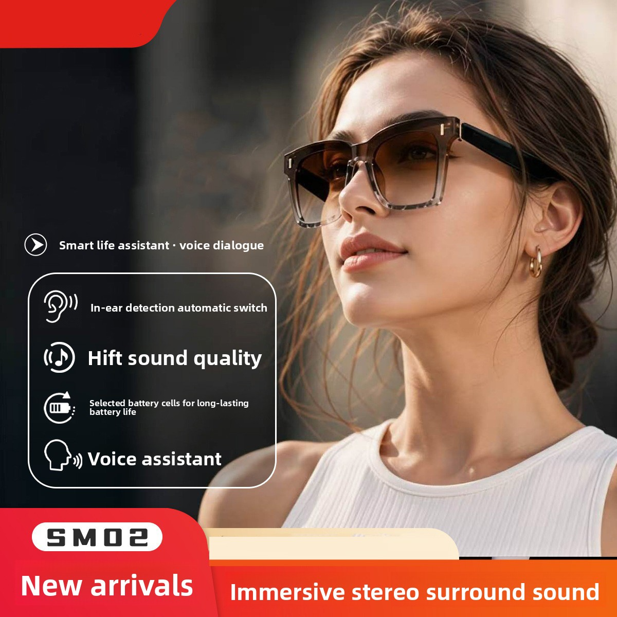 New smart Bluetooth cycling su - Audio Music Arabic のレビューと価格