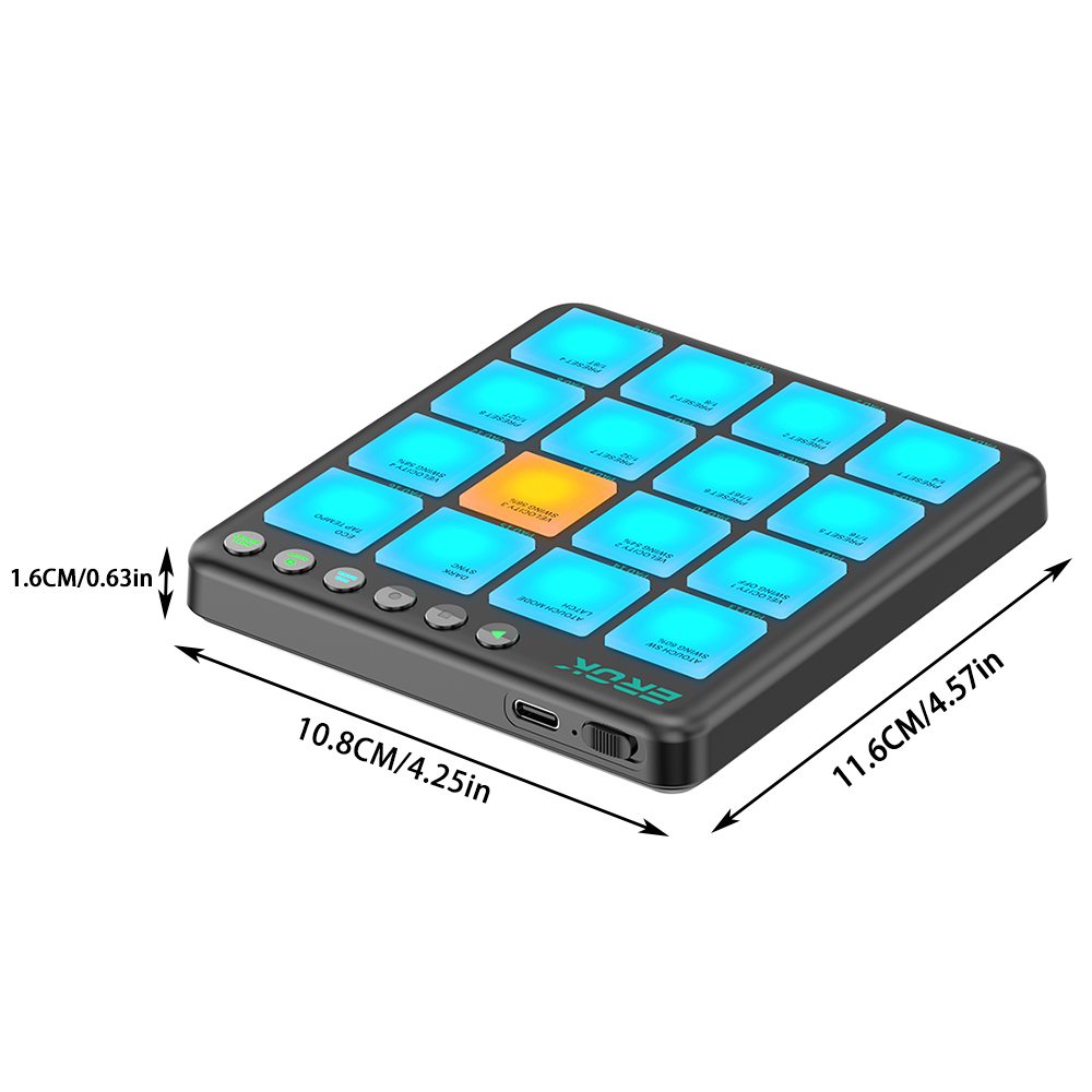 EROK PocketBeats MIDI Controll - Midi Controller Pad のレビューと価格