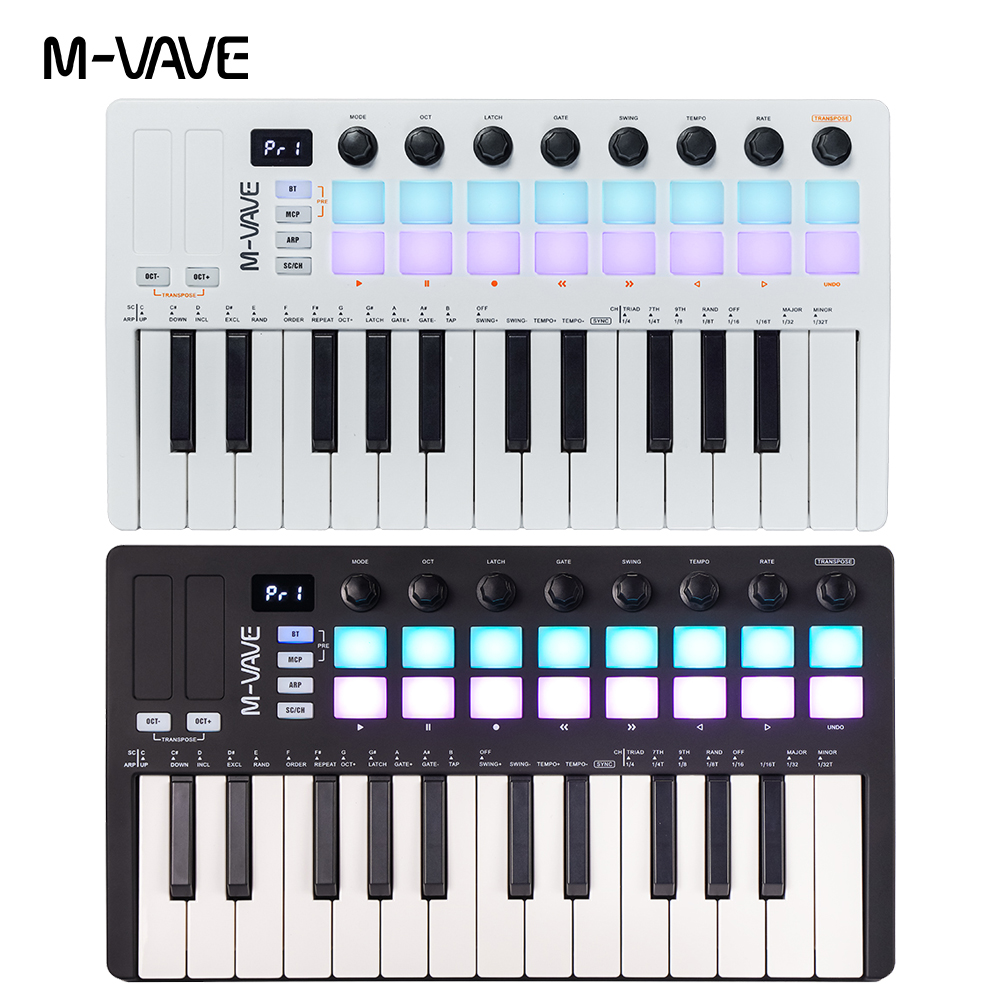 M-VAVE SMK-25 Series MIDI Pad  - Midi Controller Pad のレビューと価格
