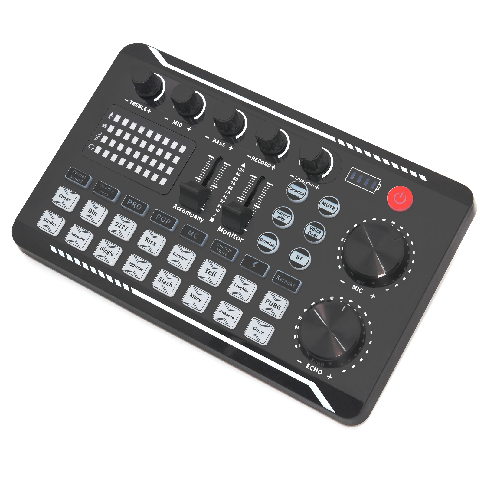 F998 Live Sound Card With DJ M - Midi Controller Pad のレビューと価格