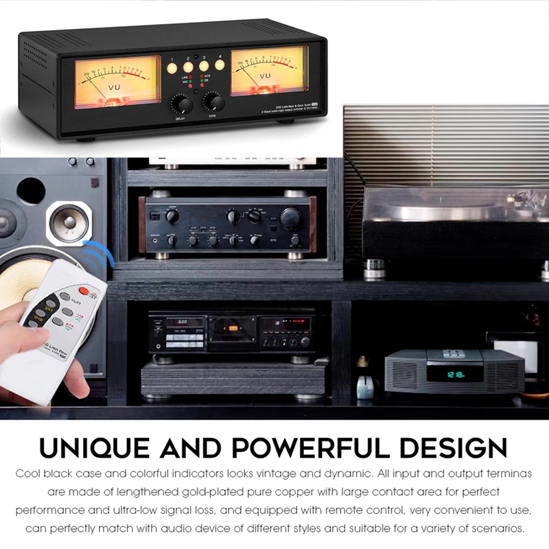 MIC+LINE Analog Dual VU Meter  - Audio Music Visualizer Free のレビューと価格