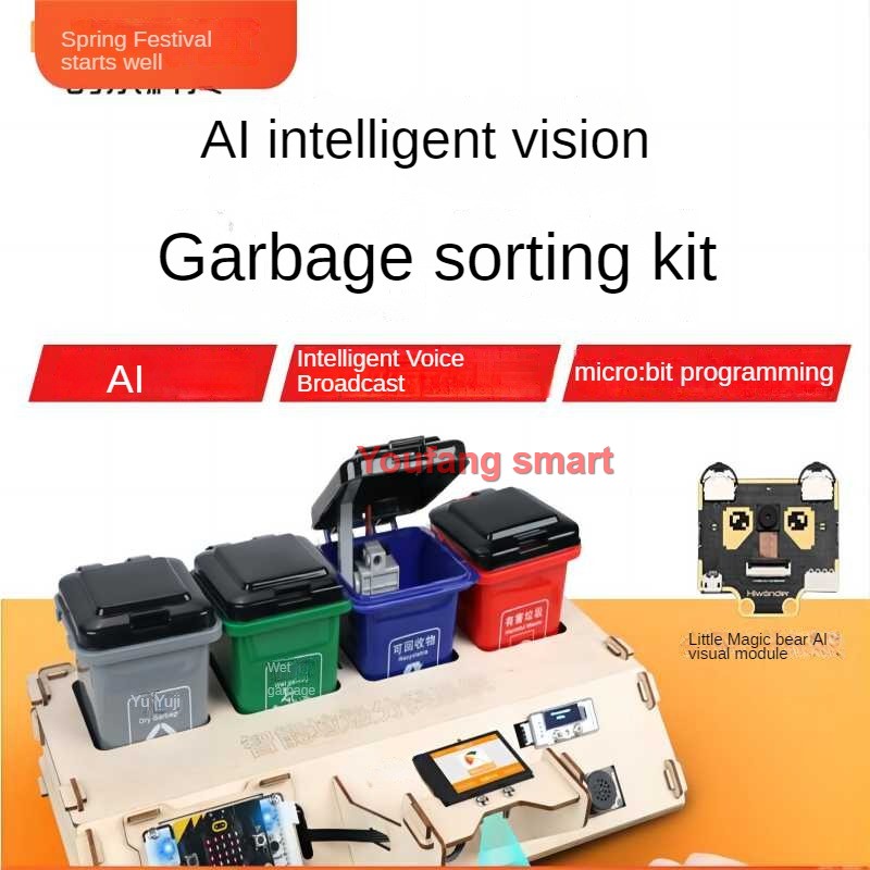 Waste Sorting Robot Kit AI Vis - Audio With Music Ai のレビューと価格