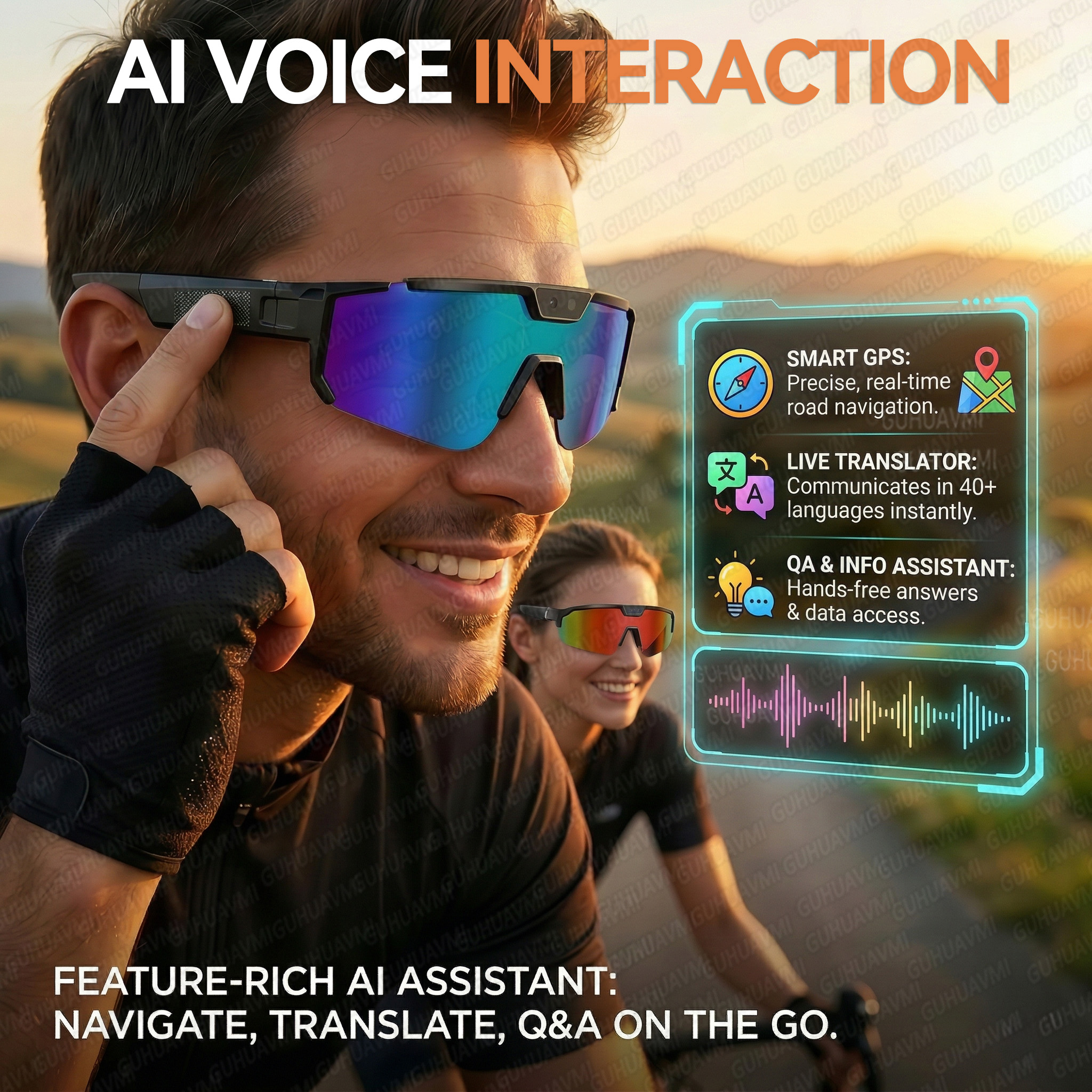 New POV Sports Cycling Smart G - Audio Music Bluetooth のレビューと価格