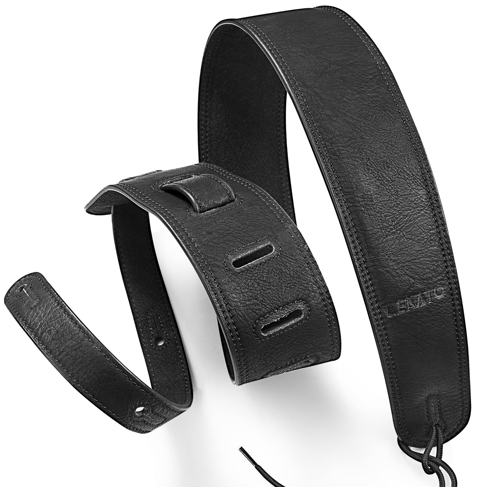 Lekato Bass Guitar Strap Leath - Guitar Strap Padded のレビューと価格
